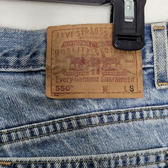 Vintage 550 Levi's Relaxed Fit Tapered Leg Size 14 MIS - Picture 5 of 13